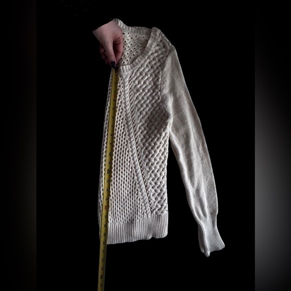 𝅺if it were me, women’s large ivory sweater - Picture 6 of 11